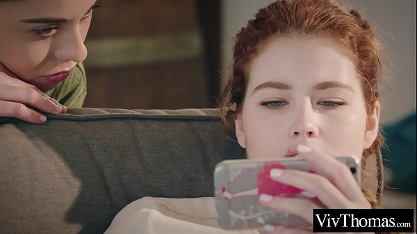 Horny lesbians eat and finger each other to cum hard 