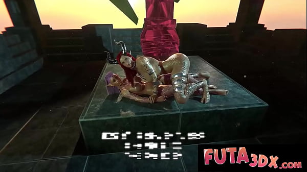 Big Tittied Babe Gets Into Hot Threesome 