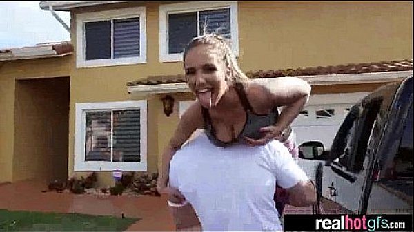 Sex Tape With Amateur Naughty Hot Real GF (layla london) vid-20