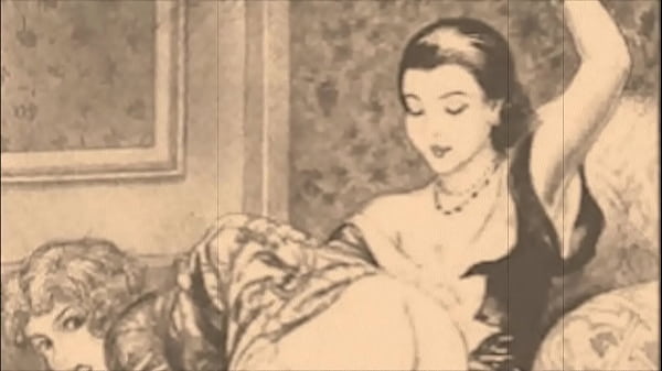retro erotic art  