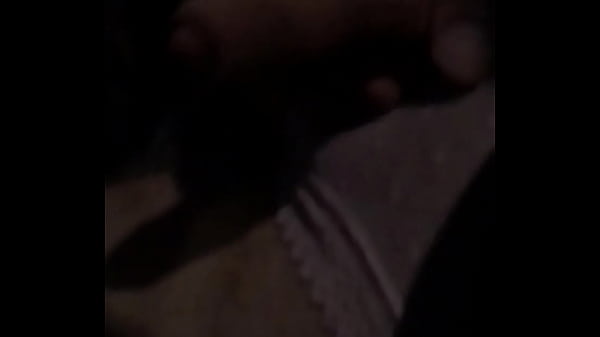 At work walking off but visible to people passing  