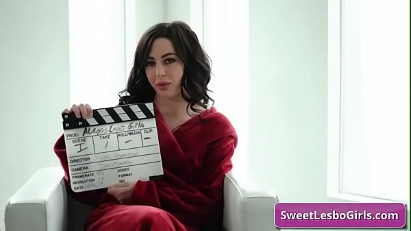 Amazing busty lesbo pornstars prepare for a amazing sex scene  