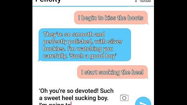 Mistress roleplays with new boot worshiping