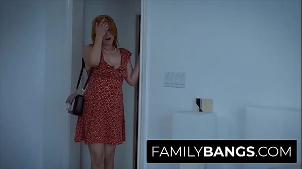 Boy Catched with Aunt's Panties in the Nose ⭐ FamilyBangs.com  