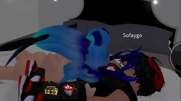 Roblox girl has sex with 3 men who value her pleasure and her big juicy tits  