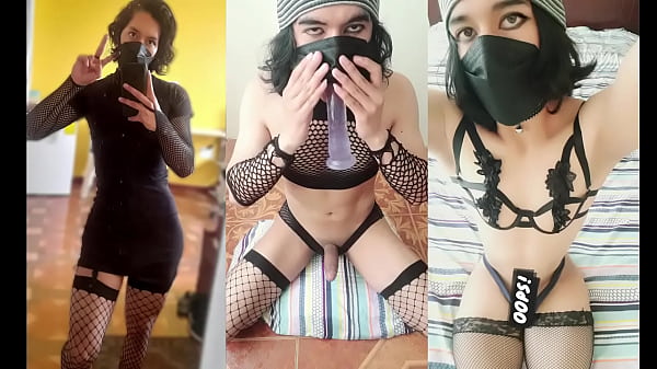 TrapyAle twink locked in a room to suck cock on his knees