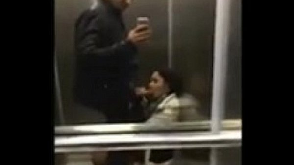 elevator blowjob