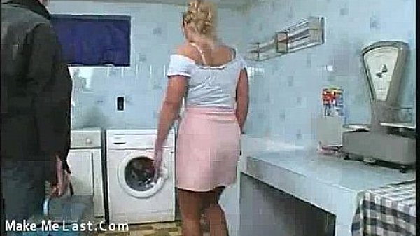 Repairman fixes her instead of machine