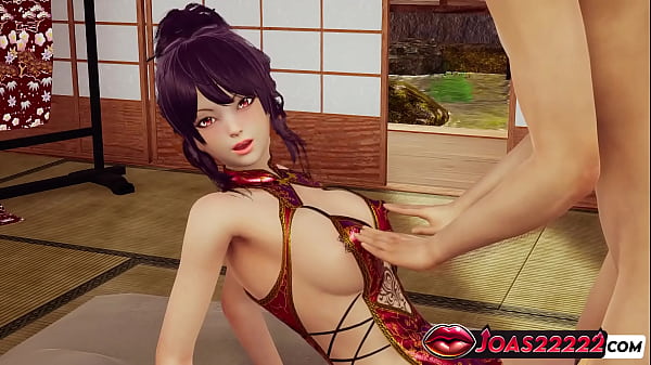 Sexy Girl Motoko in Japanese Dress Porn Animation - Huge Boobs Play, Piledriver Pose Cunnilingus with Moans, Dildo Stimulation Leading to Double Penetration Wet Orgasm In Honey Select 2