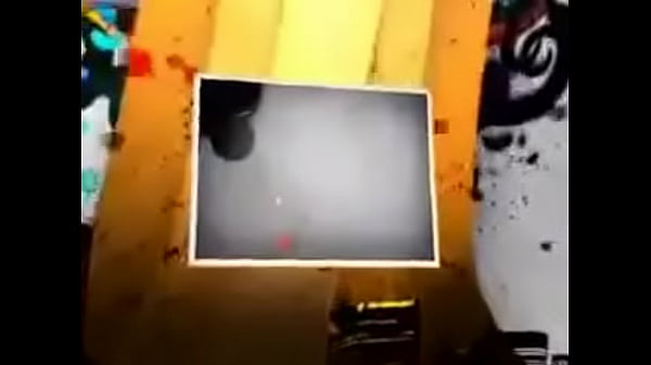 Young thug flashing outdoor