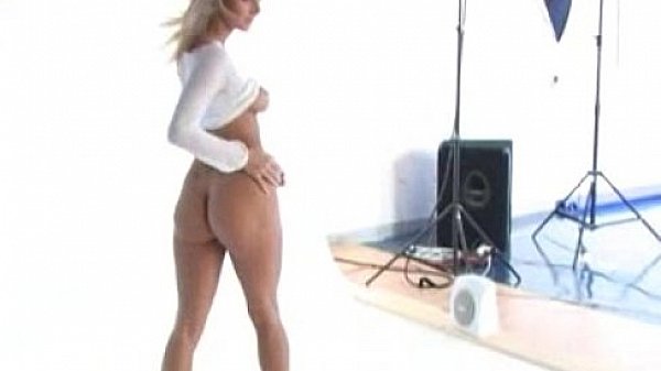 Valentina high heels stripping, big tits  