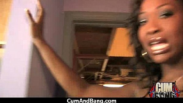 Extreme interracial gangbang - sexy ebony hottie group sex 28