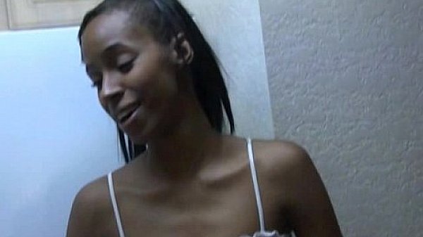Naughty ebony gf Stephine sensual fetish handjob  