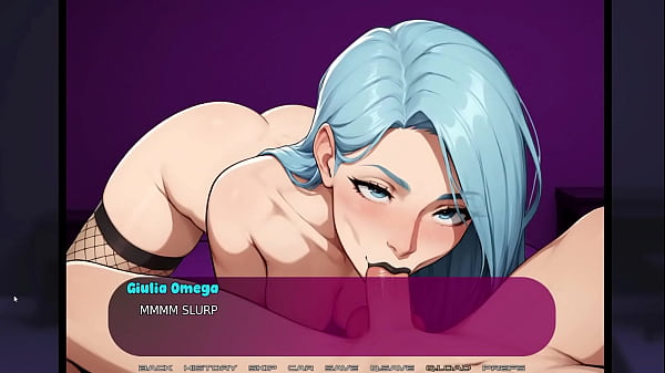 Blue Haired Mistress Fuck Session Intro - My Girlfriends New Kink #1 Cartoon Porn Visual Novel