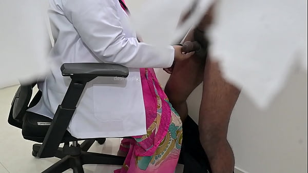 Indian andhra doctor treating a cock