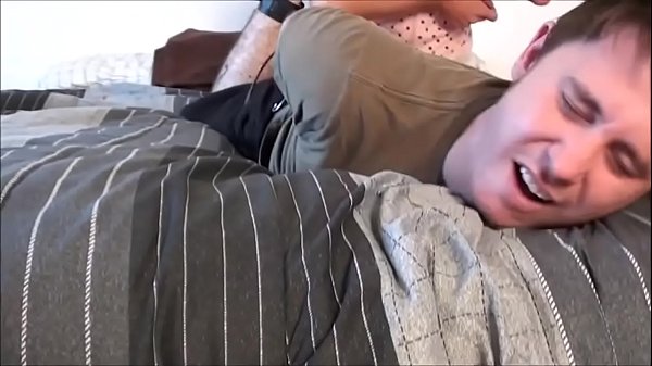 Girly Girl punishes Guy invader