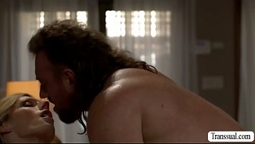 The hot, lustful TS slut is to fuck and suck! Watch as shemale Jade Venus wants another round 