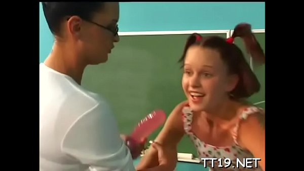 Girl's wazoo left gaping  