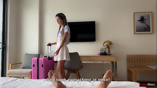 Share a bed with my stepsister - she doesn't mind having sex on the same bed