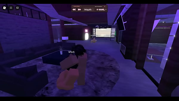 con una perra en roblox  