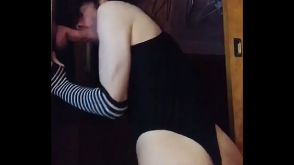 Femboy practices blowjob for first time 