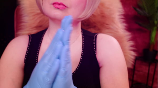 ASMR with 2 LAYERS of medical gloves, clicking and clapping hands.  