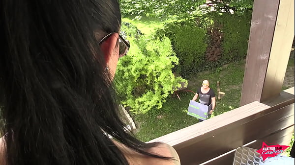 Nachbar eingeladen und public gefickt!!!