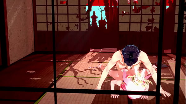 Genshin Imapact - Yae Miko x Zhongli Hard Sex Full [Uncensored 3D Hentai]