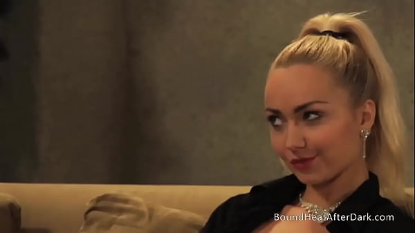 Leather And Lace: Two Slaves Dancing With Whip For Mistress