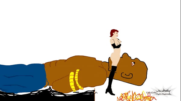 Hentai Fantasy Facesit a Bondaged Titan