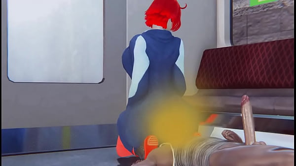 Arezu Farts & Lets Loose On The Train Ride Home  