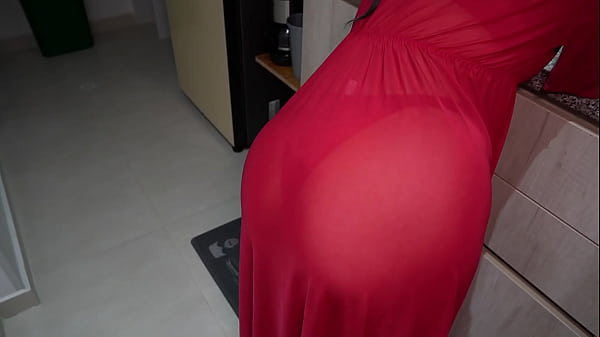 Big-ass stepmom caught by burglar in her home