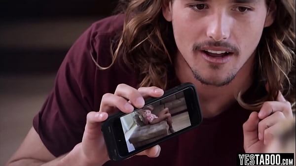 Busty stepmother gets fucked while her husband is away  