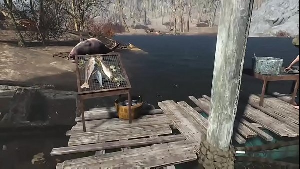 Fallout 4: Fishing Dock ft Nate & Nora
