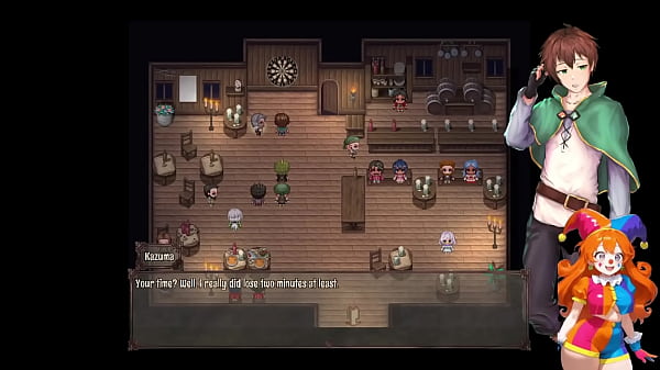 part 3 Konosuba hentai game -This godness corrupted our horny world