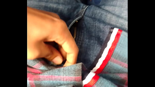 indian horny boy plays in bus gets horny
