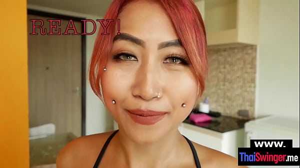 Cute Thai girlfriend gets fucked after a sexy dance