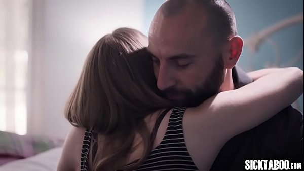 Sexy babe swallowed big hard penis