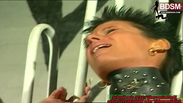 German lesbian BDSM session with pain  