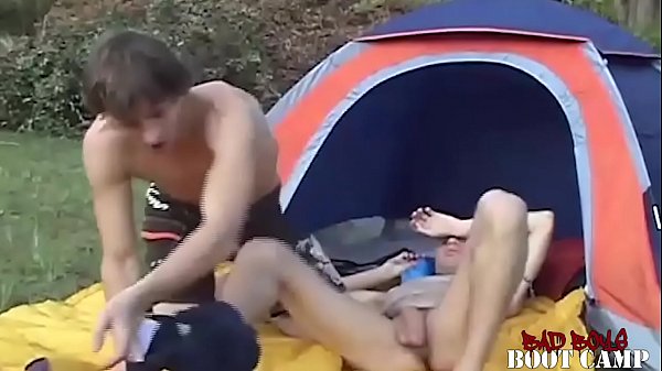 Trailer park jocks fuck in a tent 