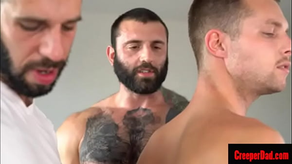 Rugged Bears Share a Teen hole  