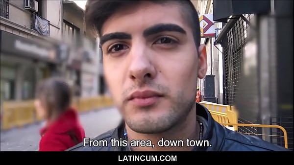 Gay off the street sucks cock