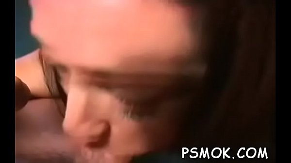 Giving her stud a sloppy bj 