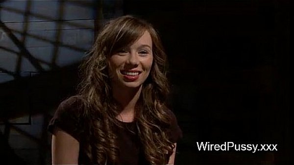 Tied up brunette pussy cattle prodded