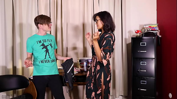 Delivery Boy Punished and Made to Cum by Penny Barber  