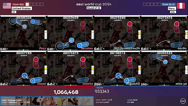 osu! OWC 2024: USA vs Peru  