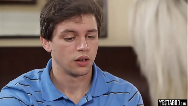 Busty blonde MILF wife gets a hard cock  