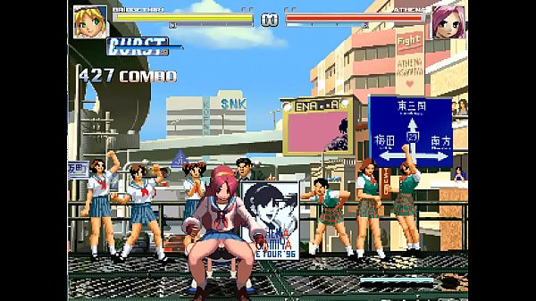 Athena XIII VS BridgetRP HENTAI mugen