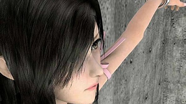 Tied up 3d hottie fingerd to orgasm