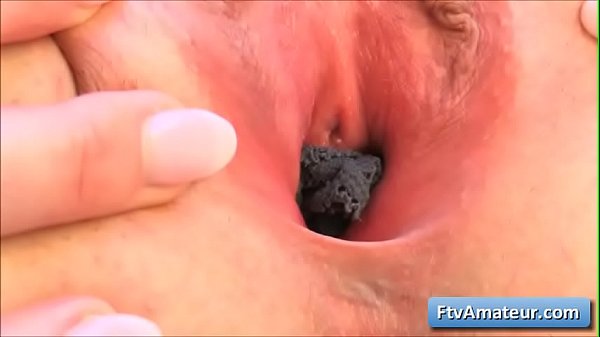 Amazing masturbation scene outside with beautiful sexy cutie girl